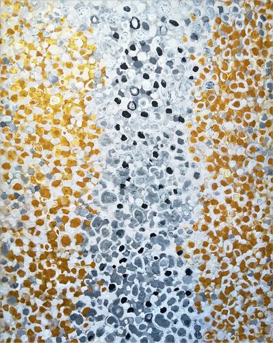 Platas, oros y blancos von JOAN PARRAMON, Malerei kaufen auf Singulart