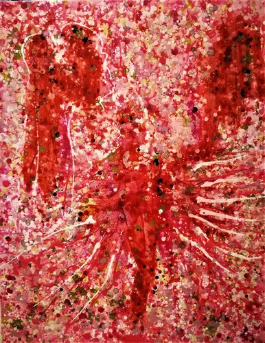 Carnaval.  Abstraccion 3. 2018. van JOAN PARRAMON, Schilderij te koop op Singulart