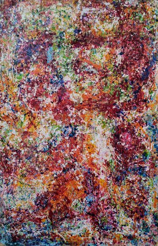 Abstracción 4.  2020. Telas encontradas par JOAN PARRAMON, Peinture en vente sur Singulart