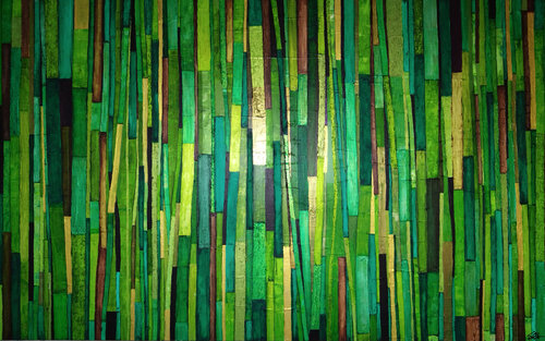 Vitrail de bambous by Sophie Cantou, Painting for Sale on Singulart