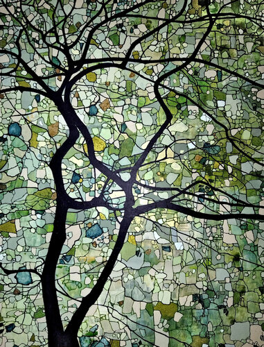 Ecrin de nature di Sophie Cantou, Pittura in vendita su Singulart