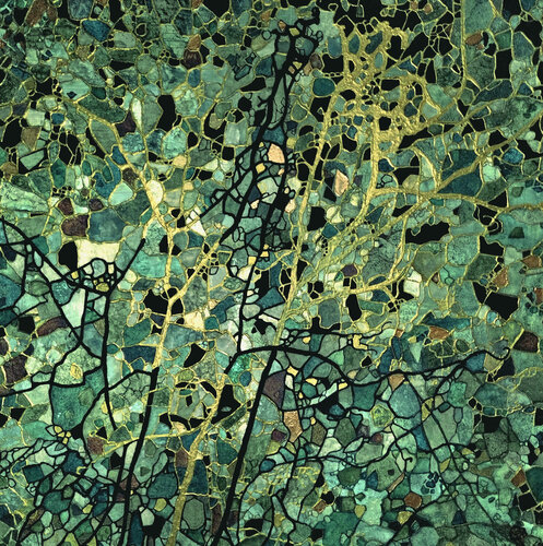 Lichen 3 van Sophie Cantou, Schilderij te koop op Singulart