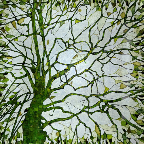 Reflets de saison by Sophie Cantou, Painting for Sale on Singulart