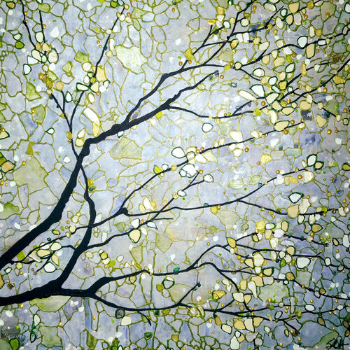 Souffle printanier van Sophie Cantou, Schilderij te koop op Singulart
