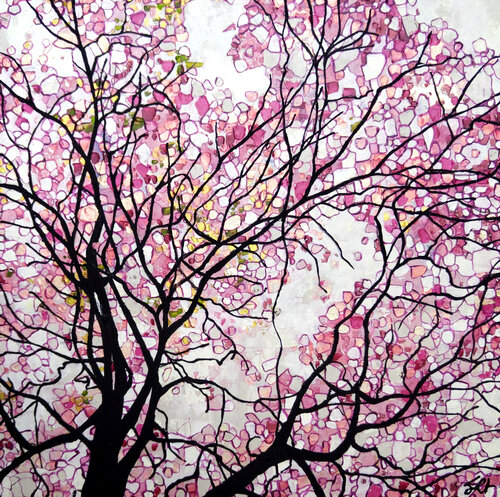 Arbre en fleurs de Sophie Cantou, Pintura a la venta en Singulart