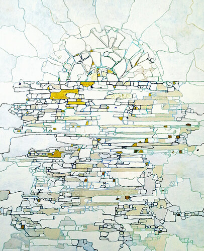 Un autre monde by Sophie Cantou, 회화 for Sale on Singulart