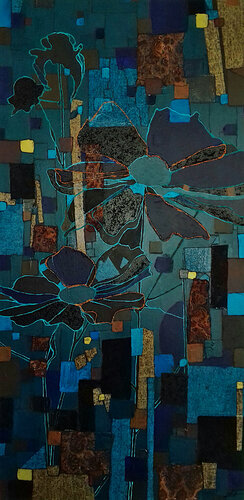 L'ombre des fleurs by Sophie Cantou, Painting for Sale on Singulart