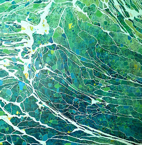 Ecume 2 di Sophie Cantou, Pittura in vendita su Singulart