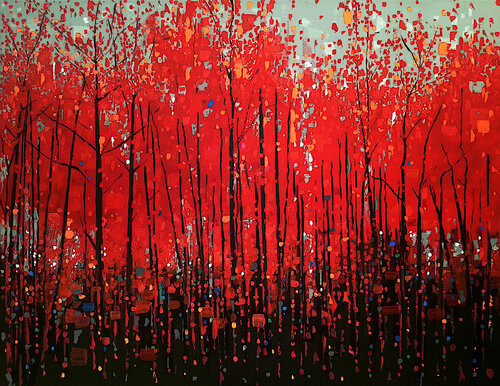 Contemplation di Sophie Cantou, Pittura in vendita su Singulart