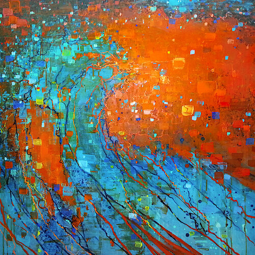 Fusion di Sophie Cantou, Pittura in vendita su Singulart