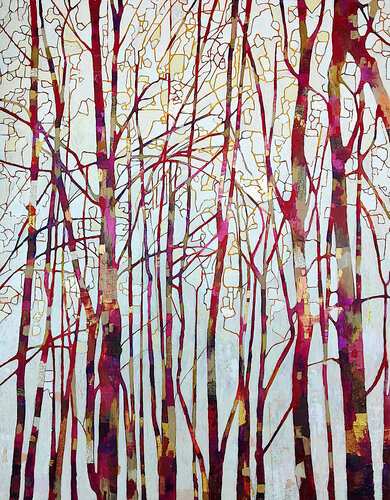 Sous-bois di Sophie Cantou, Pittura in vendita su Singulart