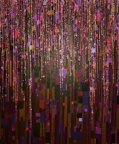 Wisteria di Sophie Cantou, Pittura in vendita su Singulart