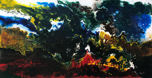 Thu quyến rũ di Tứ Bảo Hoàng Lâm, Pittura in vendita su Singulart