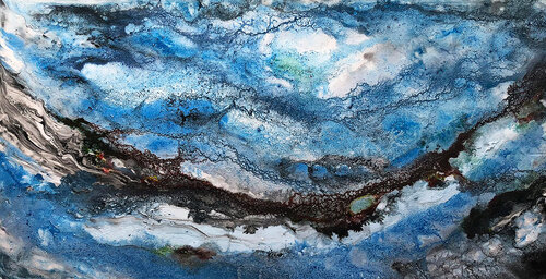 Ngôi làng dưới thung lũng von Tứ Bảo Hoàng Lâm, Malerei kaufen auf Singulart