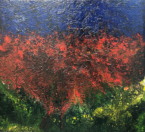 Giáng sinh an lành van Tứ Bảo Hoàng Lâm, Schilderij te koop op Singulart