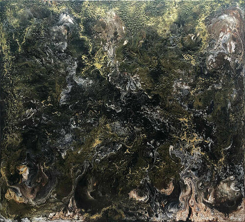 Hương sắc phù sa di Tứ Bảo Hoàng Lâm, Pittura in vendita su Singulart
