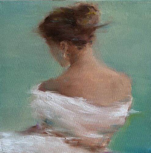 The Tiffany Lady di Diletta Innocenti Fagni, Pittura in vendita su Singulart