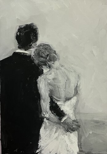 Me and you by Diletta Innocenti Fagni, 종이 for Sale on Singulart