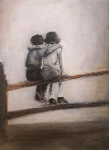 Looking forwards di Diletta Innocenti Fagni, Pittura in vendita su Singulart