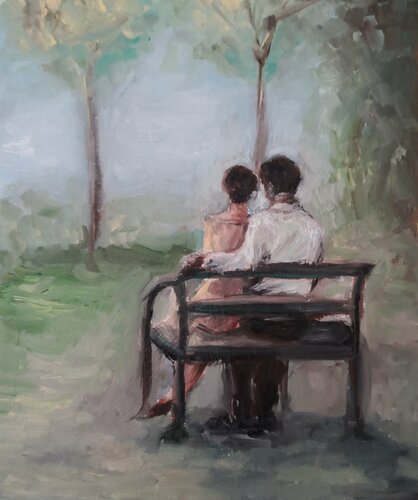 Spring Afternoon di Diletta Innocenti Fagni, Pittura in vendita su Singulart