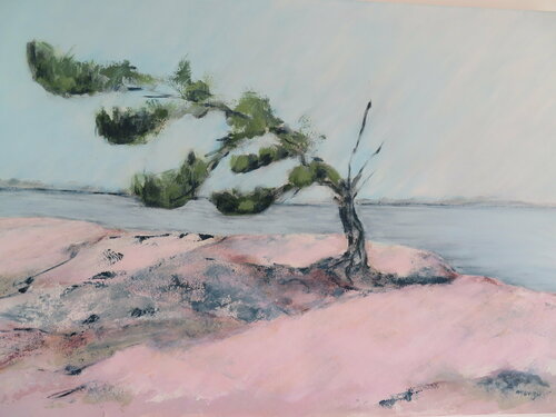 Killbear  Park pine 1 par Michele Capitani Manzo, Peinture en vente sur Singulart