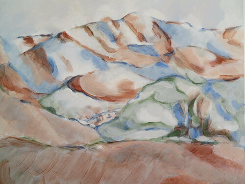 au coeur des Cévennes 2 par Michele Capitani Manzo, Peinture en vente sur Singulart