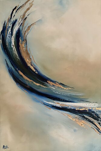 Ride the wave van Sumali Piyatissa, Schilderij te koop op Singulart