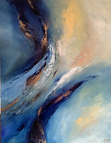 Ocean Rhapsody van Sumali Piyatissa, Schilderij te koop op Singulart