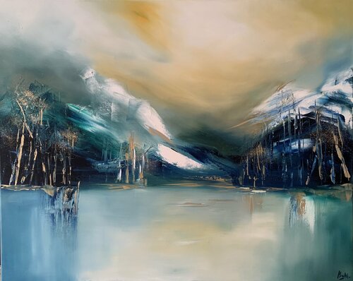 Reflective moments di Sumali Piyatissa, Pittura in vendita su Singulart