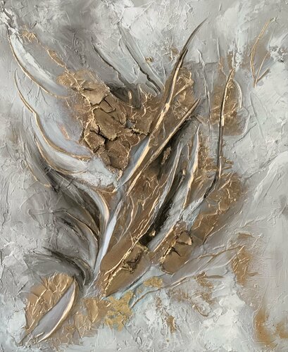Set in gold di Sumali Piyatissa, Pittura in vendita su Singulart