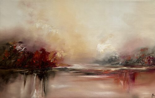 Twilight of hope van Sumali Piyatissa, Schilderij te koop op Singulart