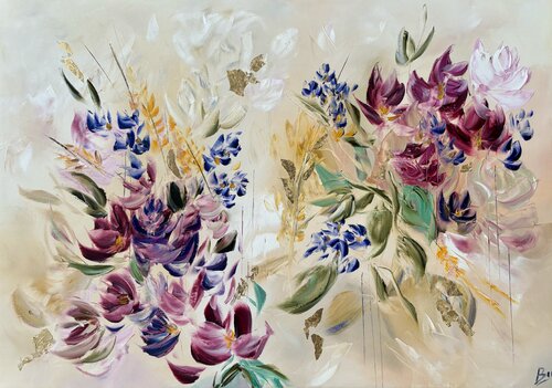 Floral scents di Sumali Piyatissa, Pittura in vendita su Singulart