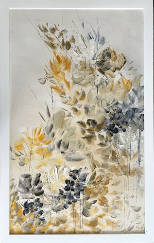 Sunshine bloom van Sumali Piyatissa, Schilderij te koop op Singulart