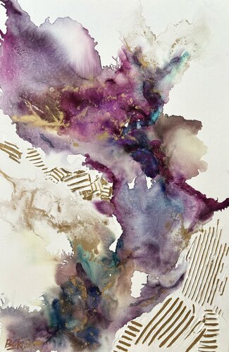 Purple haze van Sumali Piyatissa, Schilderij te koop op Singulart