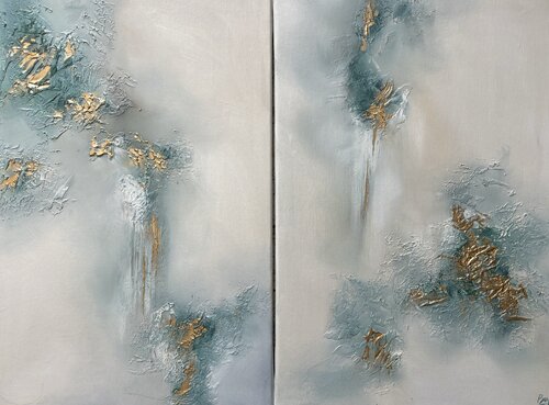 Sweet Whispers van Sumali Piyatissa, Schilderij te koop op Singulart