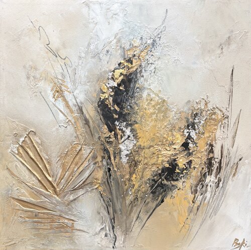 Golden Whispers van Sumali Piyatissa, Schilderij te koop op Singulart