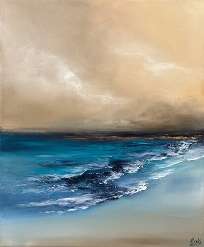 Whispering Waters von Sumali Piyatissa, Malerei kaufen auf Singulart