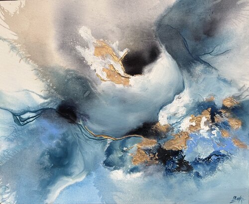 Oceans Breath von Sumali Piyatissa, Malerei kaufen auf Singulart