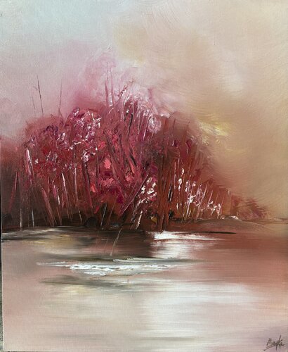 Whispers of Autumn van Sumali Piyatissa, Schilderij te koop op Singulart