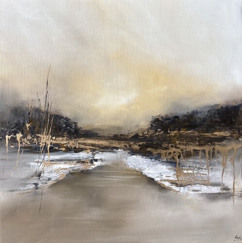 Unspoken Distance by Sumali Piyatissa, Painting for Sale on Singulart