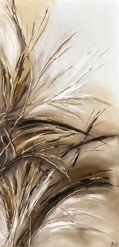 Whispering Twigs di Sumali Piyatissa, Pittura in vendita su Singulart