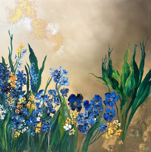 A Floral memory by Sumali Piyatissa, Painting for Sale on Singulart