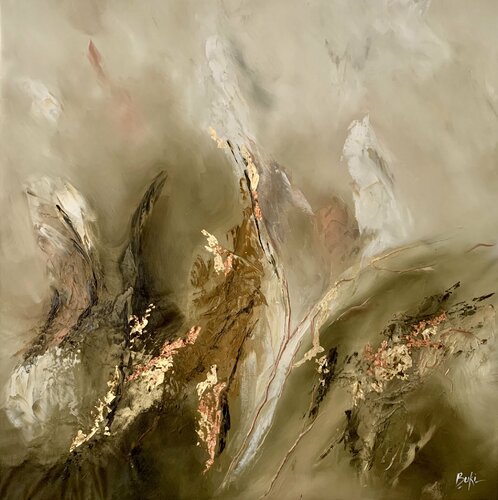 Rising of the sun van Sumali Piyatissa, Schilderij te koop op Singulart