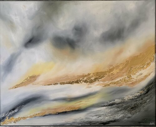 Tidal waves van Sumali Piyatissa, Schilderij te koop op Singulart