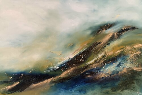 Wave of hope by Sumali Piyatissa, Painting for Sale on Singulart