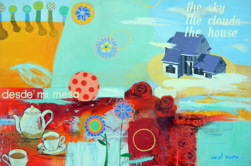 Desde mi mesa by María Burgaz, 회화 for Sale on Singulart