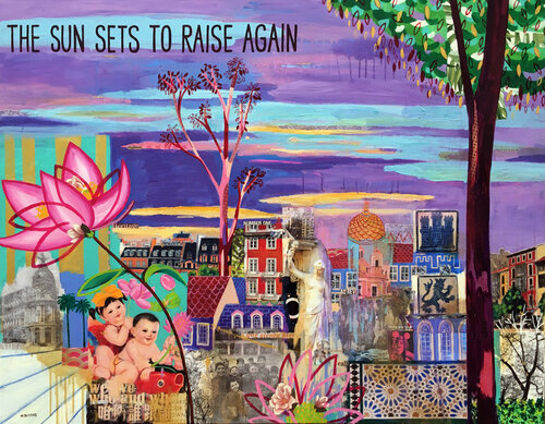 The sun sets to raise again María Burgaz