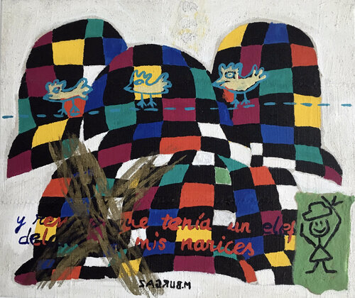 Elephant de María Burgaz, Pintura a la venta en Singulart