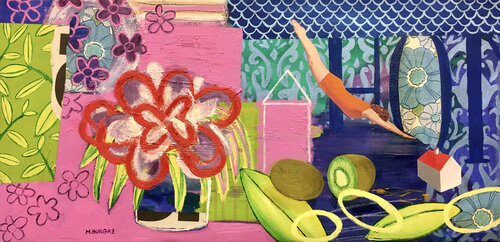 Cuestión de perspectiva de María Burgaz, Pintura a la venta en Singulart