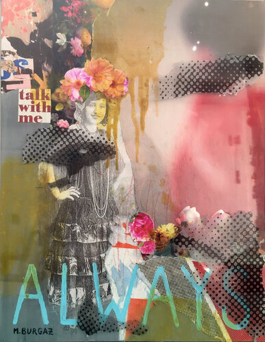 Waiting di María Burgaz, Pittura in vendita su Singulart